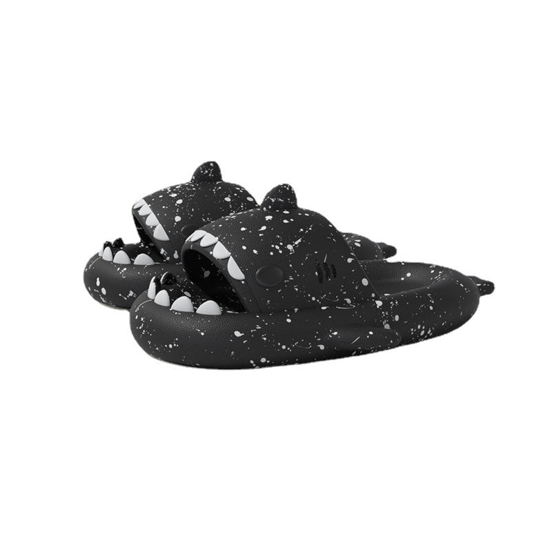 Men's Shark Slippers Anti-slip Deodorant Stepping On Shit Feel