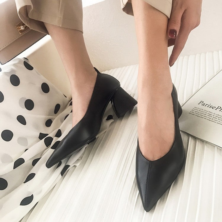 Pointy Toe Comfortable High Heels
