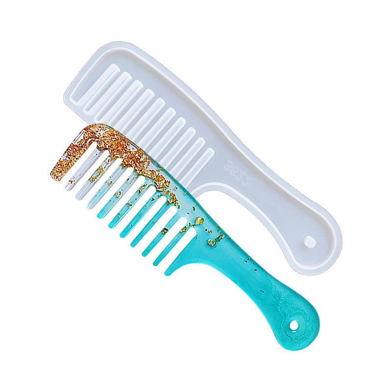 Women's Popular Comb Mold Crystal Glue