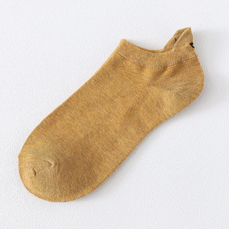 Socks Personalized Heel Embroidered Face
