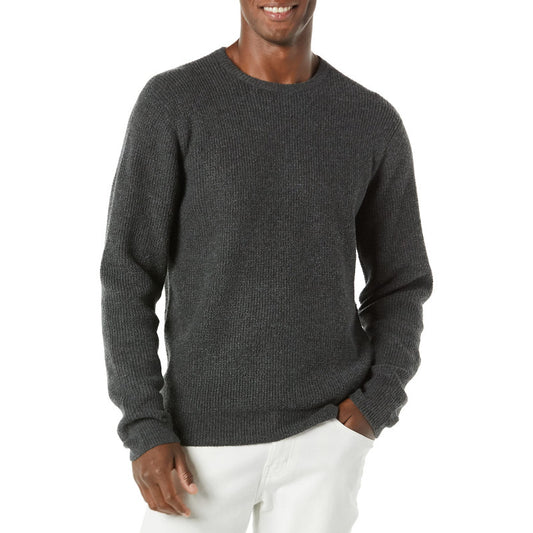 Crew Neck Casual Men's Sweater Loose Pullover Knitwear