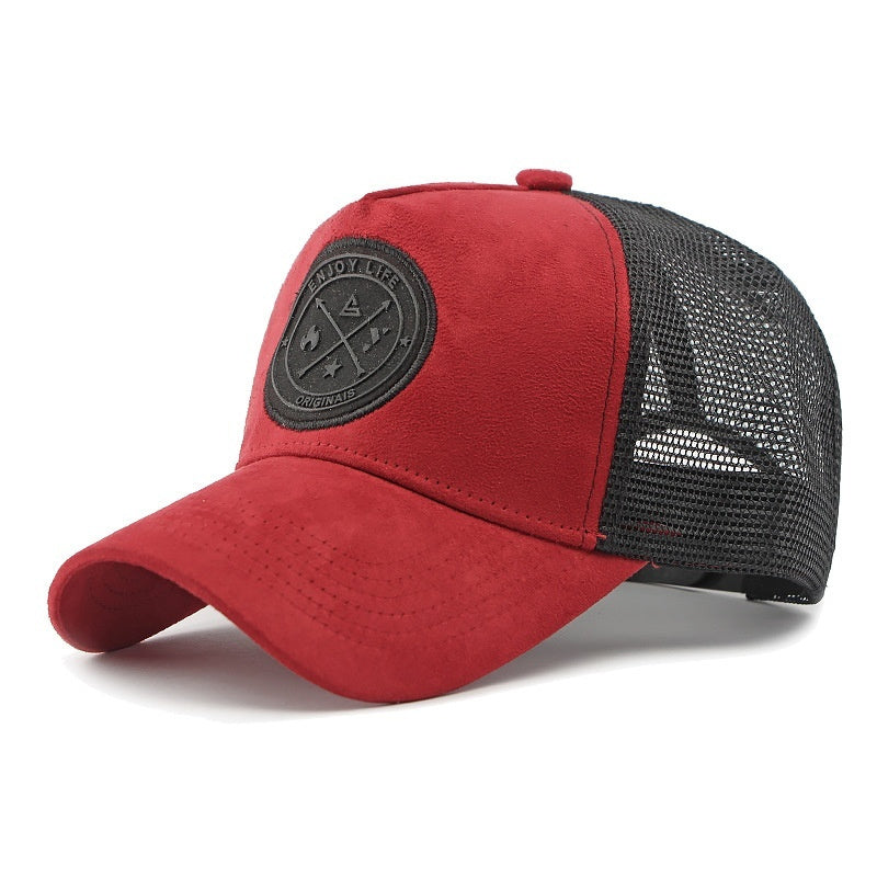 Outdoor Sun Protection Casual Mesh Baseball Cap Hard Top