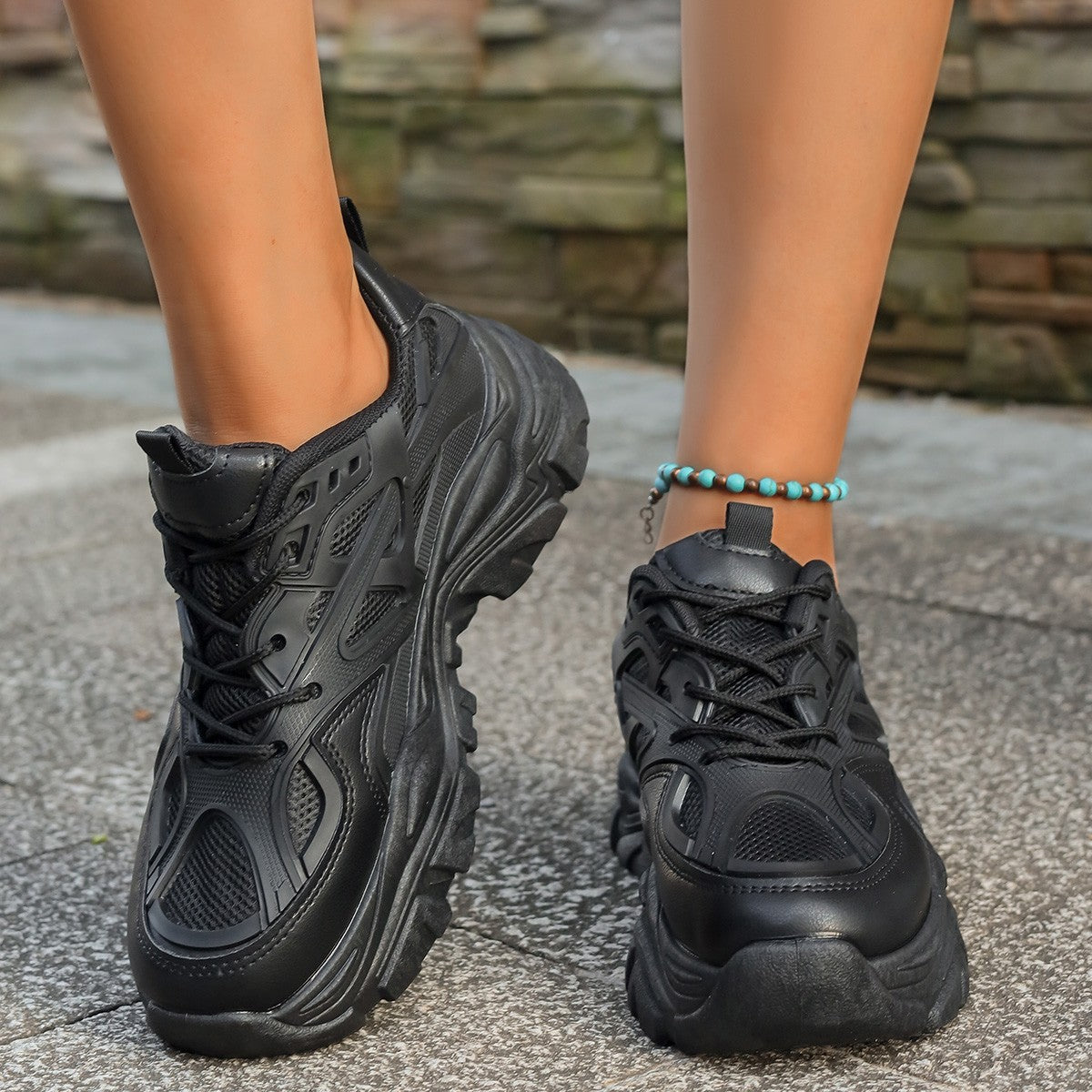 Platform Height-increasing Versatile Student Sneakers
