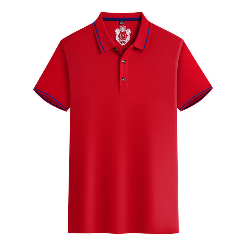 Summer Work Clothes Lapel Polo Shirt
