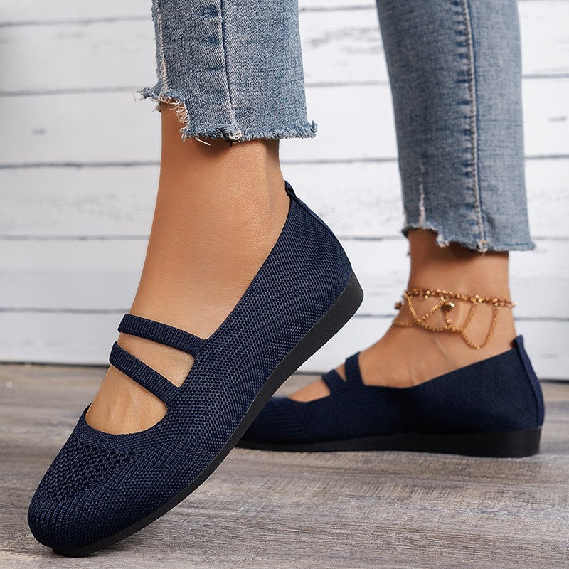 Women's Fashionable Breathable Soft Bottom Mom Shoes
