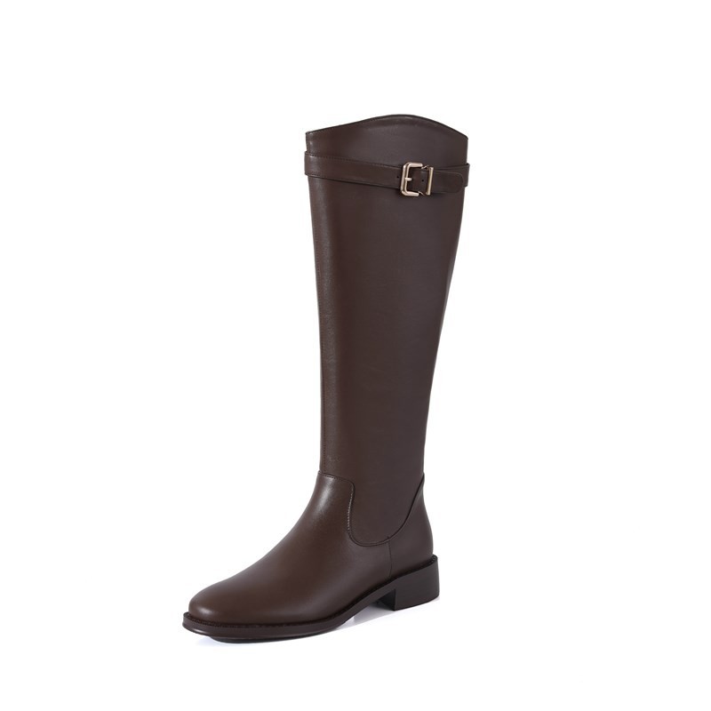 Flat Bottom Long Tube Straight Tube Fashion But Knee-length