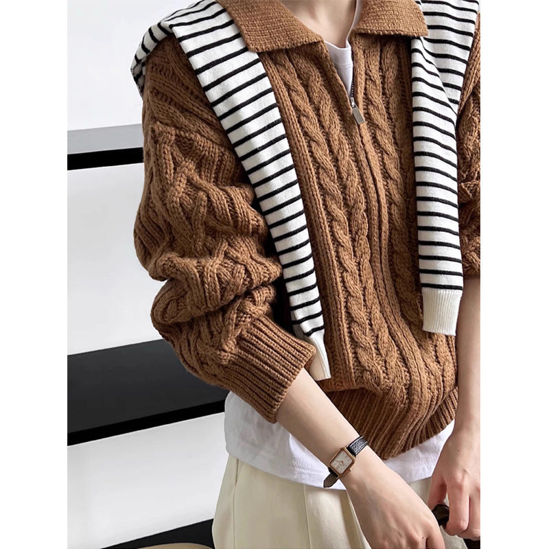 Fashion Personality Retro Women's Wool Cardigan