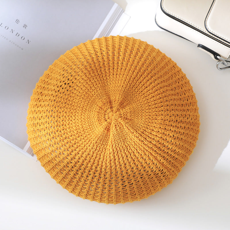 Belle Thin Linen Women's Hat Retro