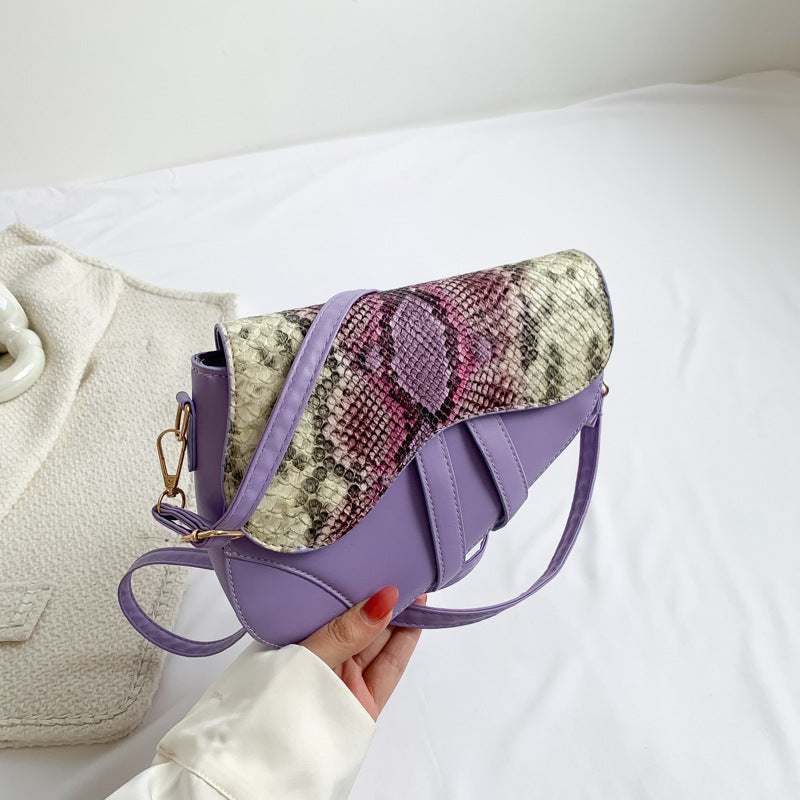 Women's Shoulder Bag Casual Western Style Saddle Bag