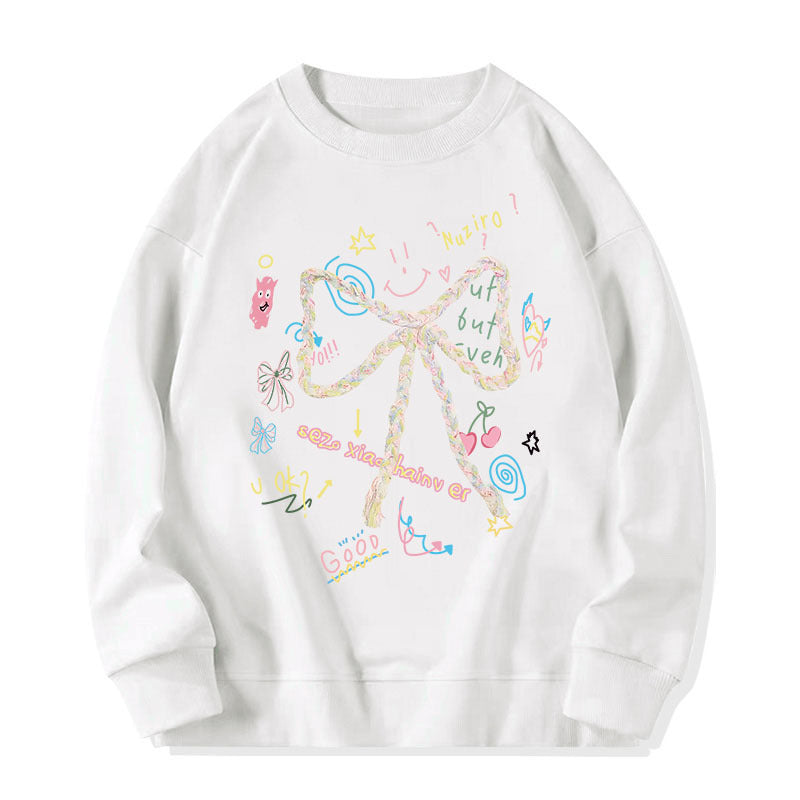 American Plus Size Thin Round Neck Sweater Women