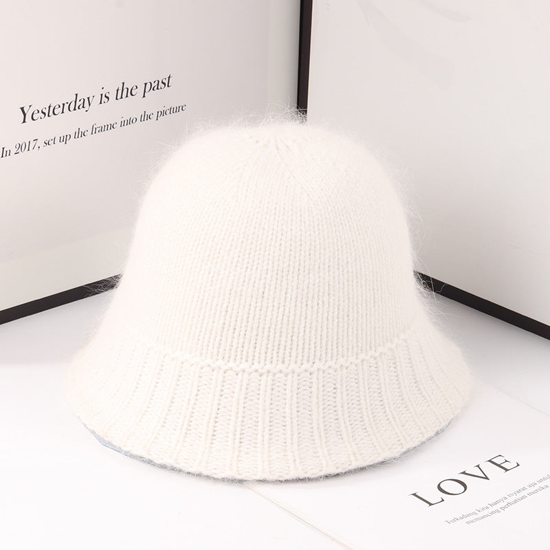 Top Basin Knitted Warm Plush Hat