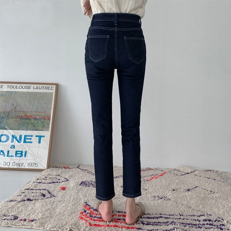 Korean Version Of The High-waisted Thin Wild Loose Nine-point Wide-leg Cigarette Pants