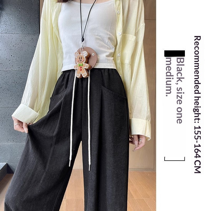 Womens Casual Pants Loose Laid-back And Versatile