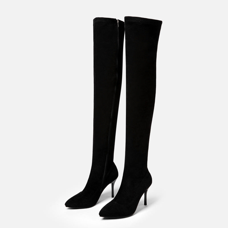 Stiletto High Heel Suede Sexy Nightclub Over-the-knee Boots