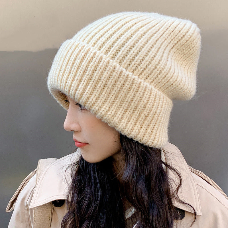Women's Fashion Solid Color Pullover Hat