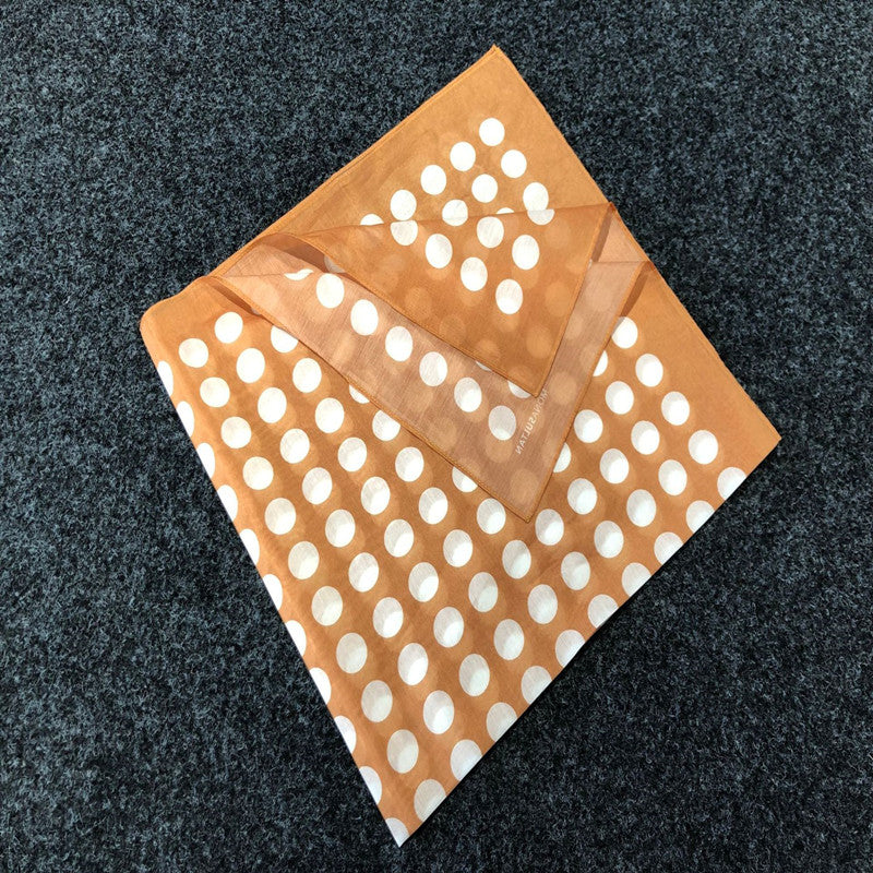 Polka dot scarf