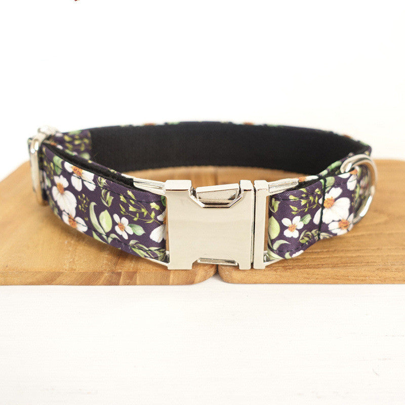 Pet Collar Bow Dog Rope Set