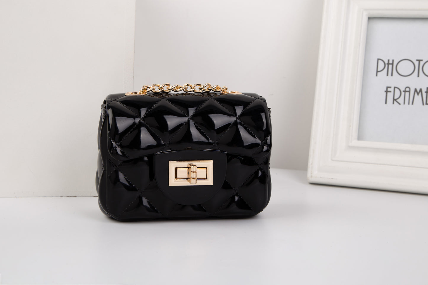 Coin purse women's mini cross body jelly bag