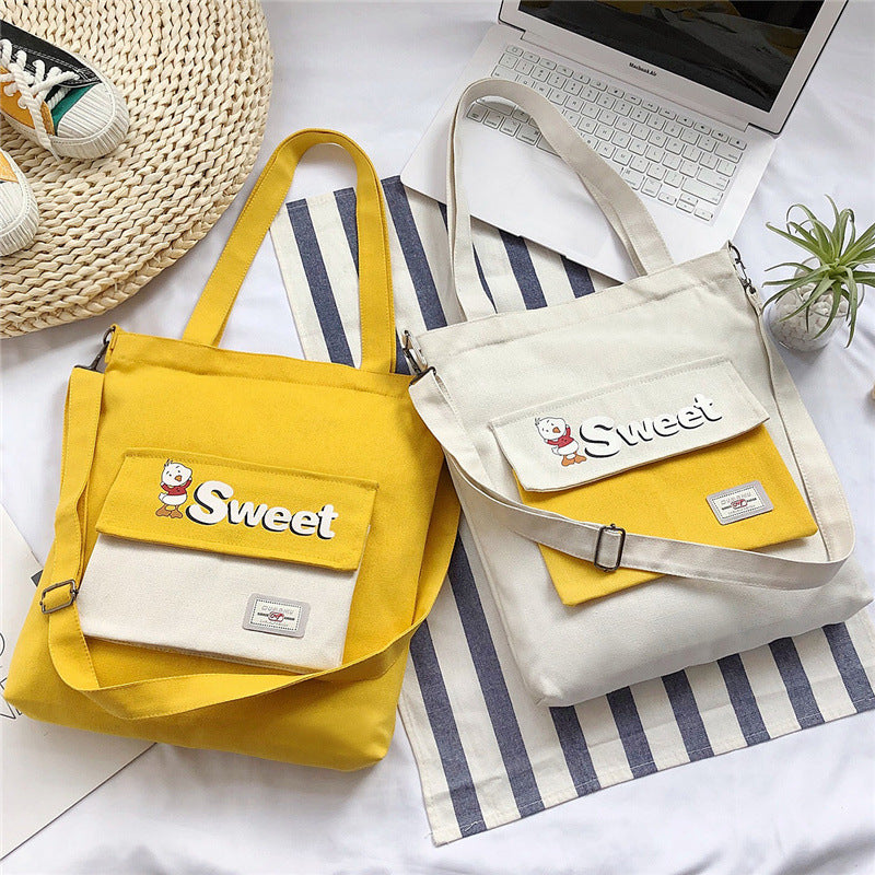 Fashion cartoon messenger bag