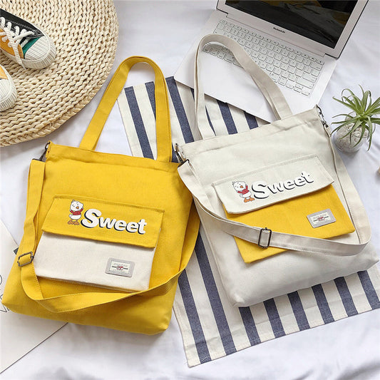 Fashion cartoon messenger bag