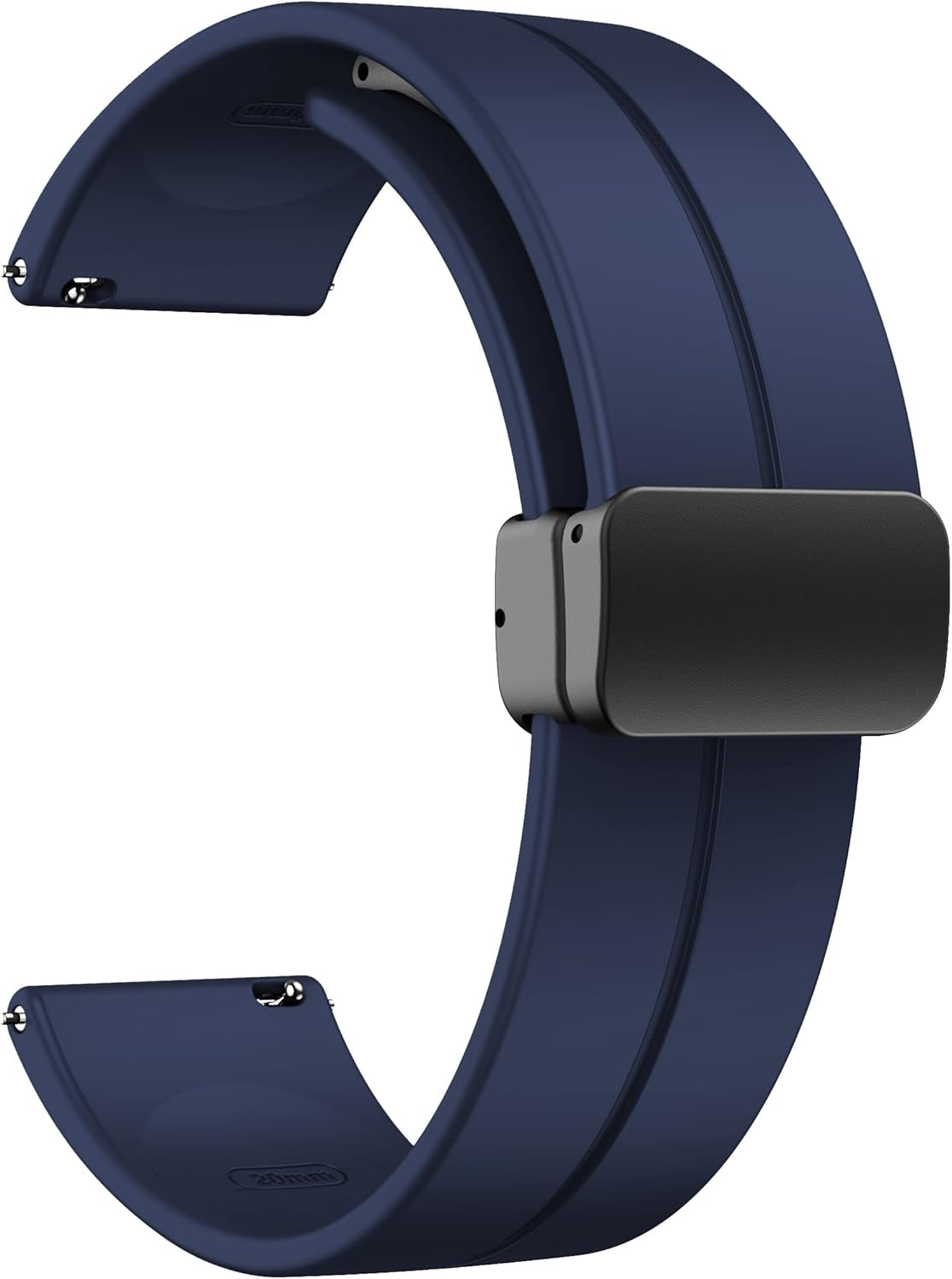 Compatible Wit Zakotu Smart Watch Band, 22Mm Soft Silicone Magnetic Buckle Sport Wristband Replacement Straps Compatible for Zakotu Y66 1.96 Inches Smart Watch (22Mm Size Band, Blue)
