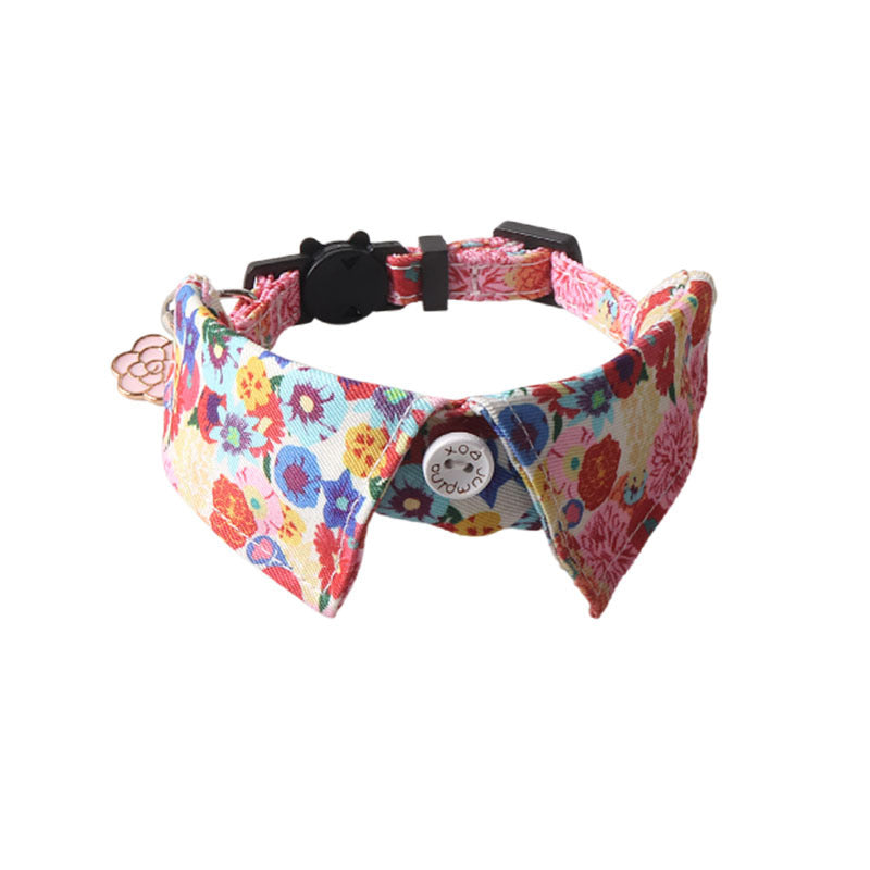 Fruit Blossom Series Bow Tie Cat Collar