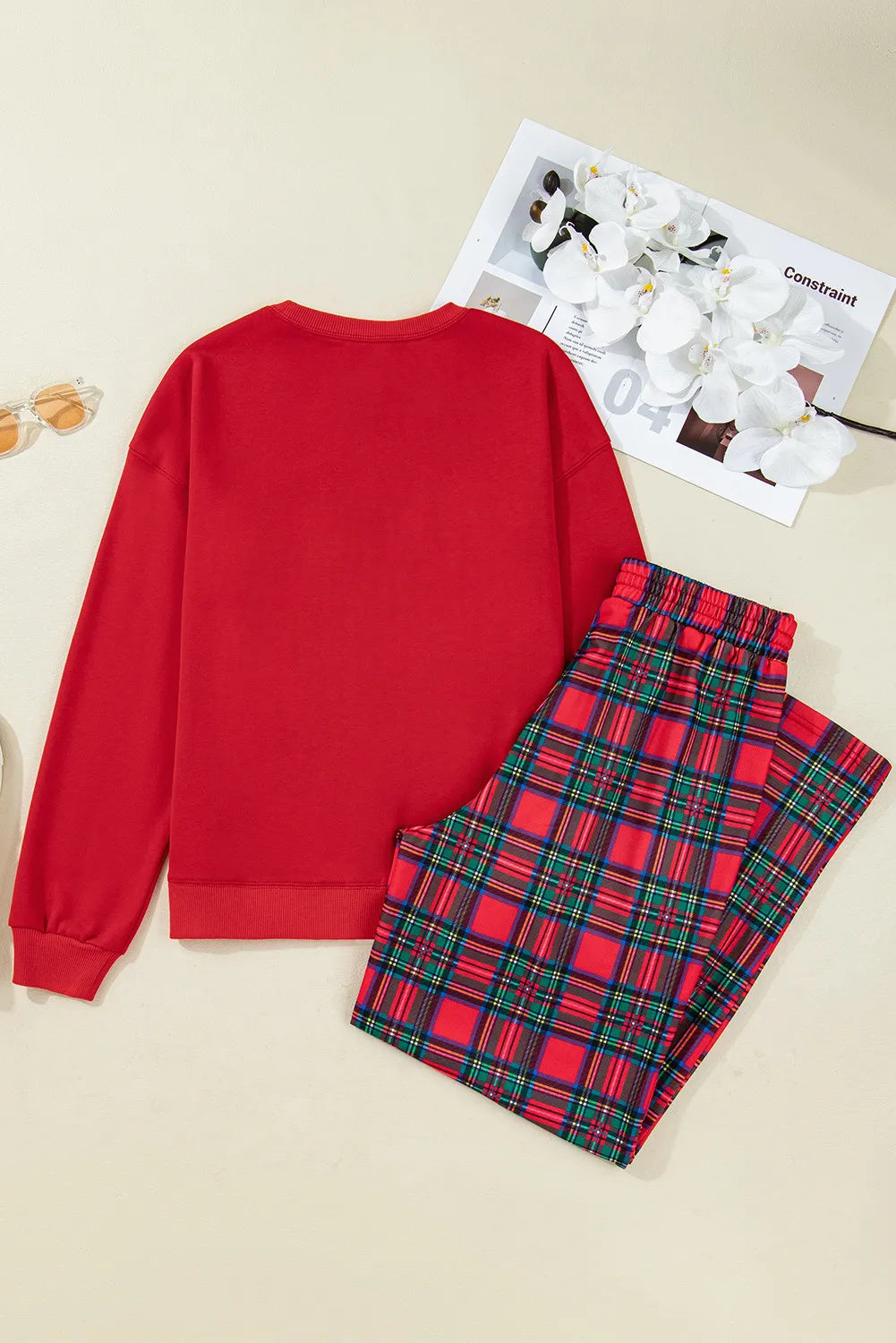 Two-piece Casual Suit Of Pullover And Trousers