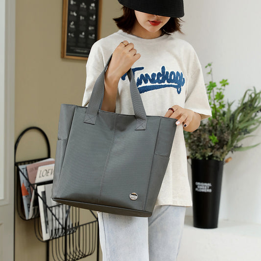 Shoulder Bag Youth Nylon Horizontal Tote