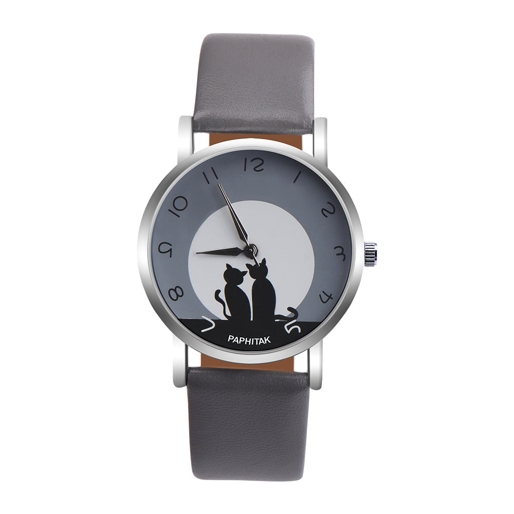 Quartz couple watch