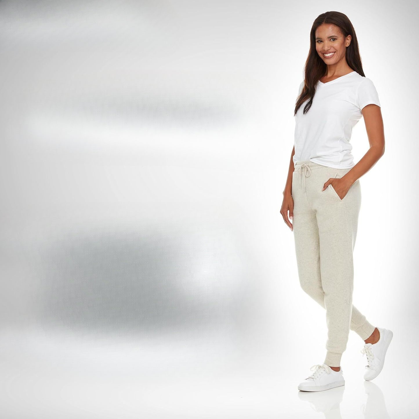 Women Yoga Jogger Pants Cotton Leisure Sports
