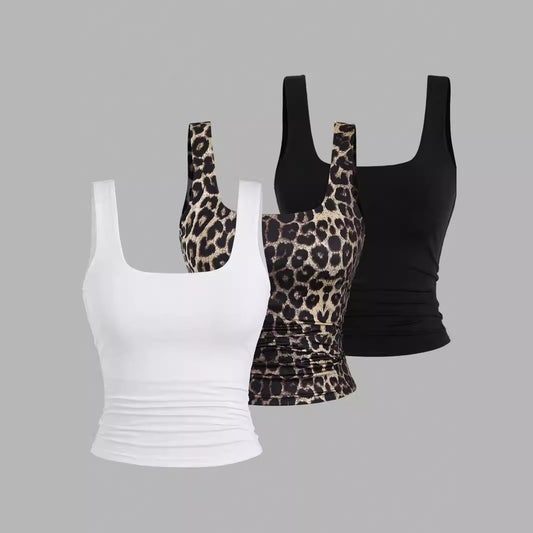 Women's Leopard Print Camisole Top