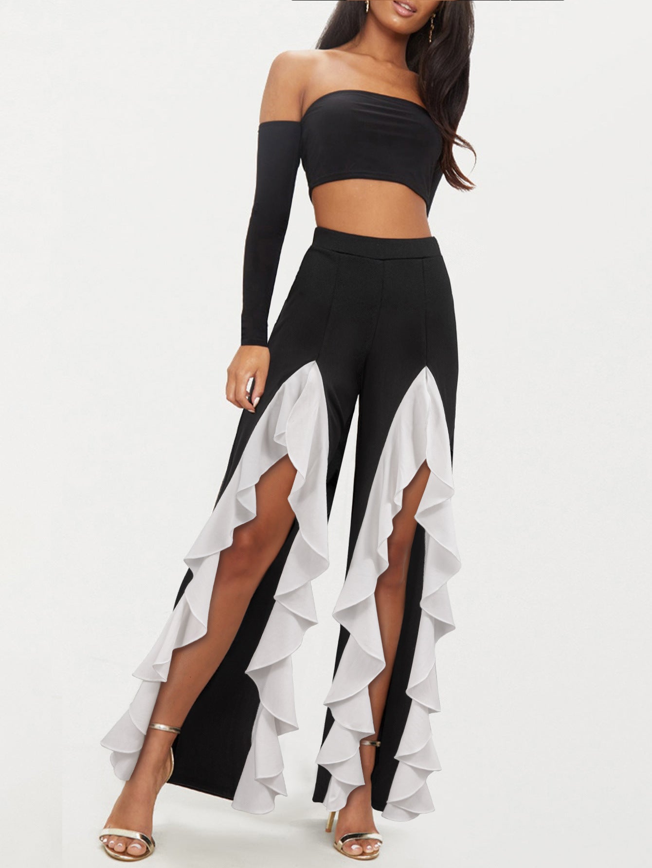 Printed Spring Fall American-style Designer-Look