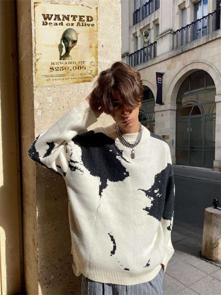 Retro Fried Street Lazy High-grade Sweater