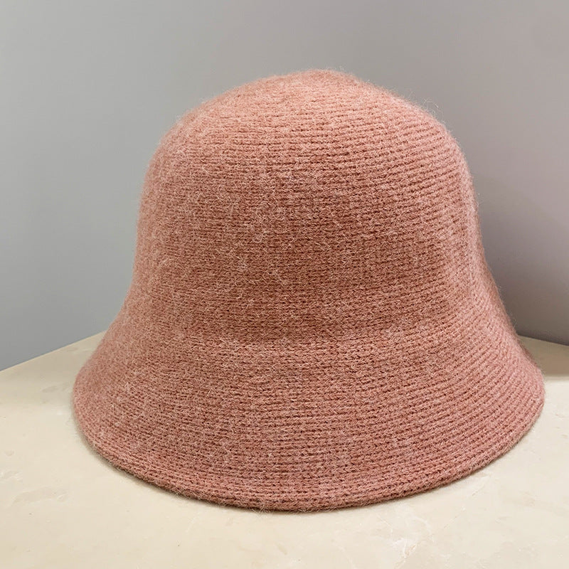 Women's Fashionable And Versatile Wool Knitted Fisherman's Hat