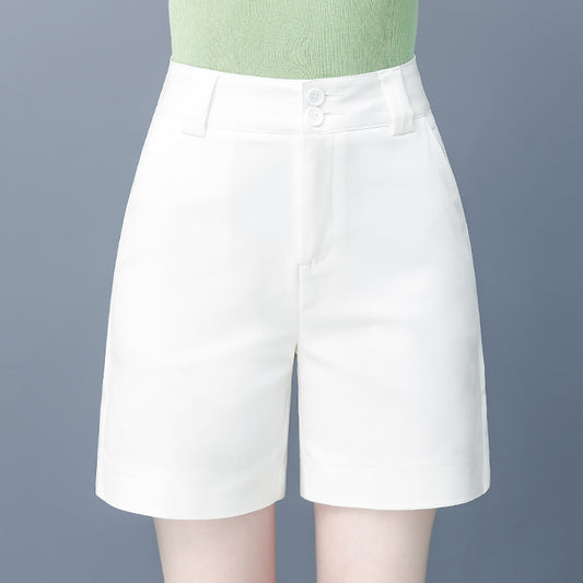 High waist a-line suit 5 points shorts