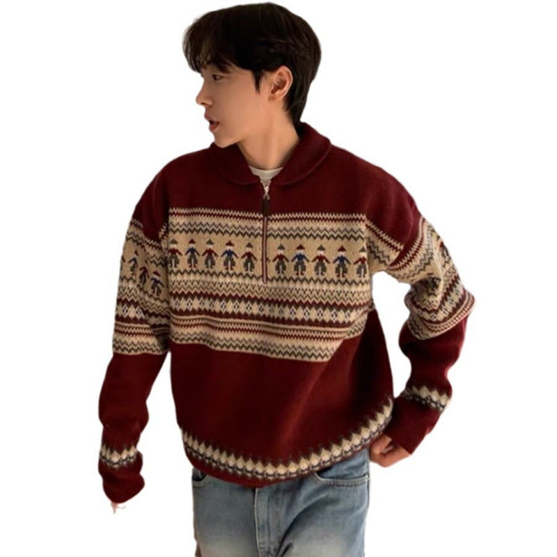 Deer Plush Sweater Trendy All-matching Artistic Fashion New