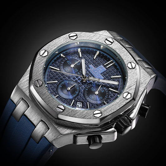 Multifunctional men's quartz watch