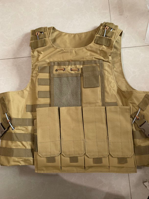 Outdoor sports amphibious tactical vest Ma Bing combat carabiner multi-function special heart Tactical equipment