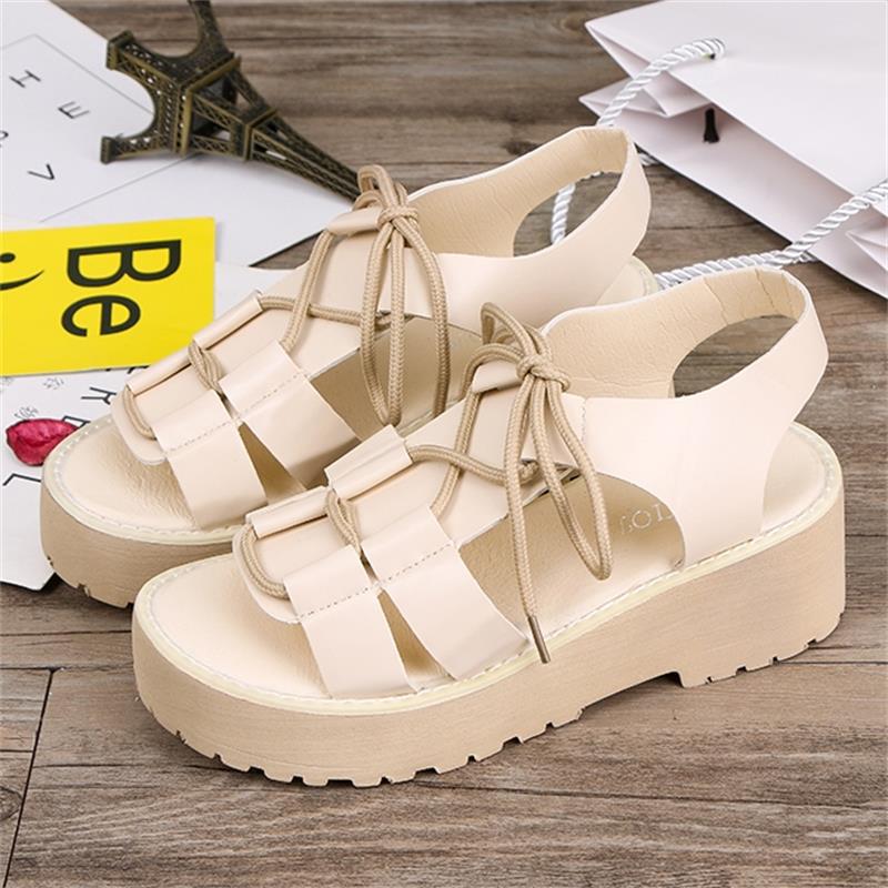 Women's shoes wild casual fish mouth student sandals women