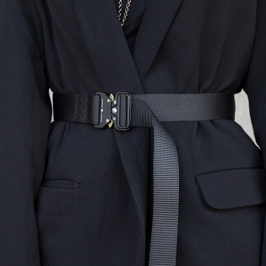 Dark wind tactical canvas belt