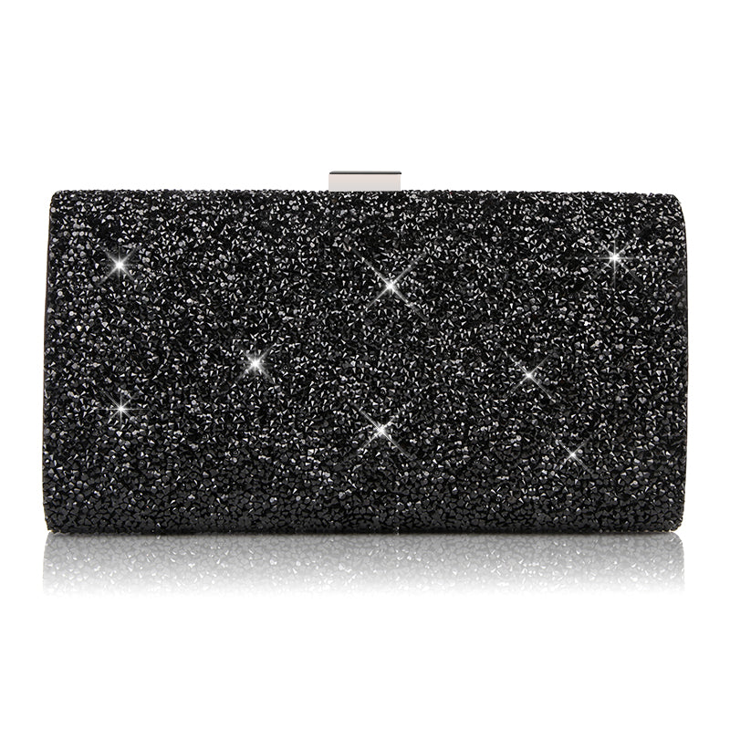 Diamond-encrusted clutch