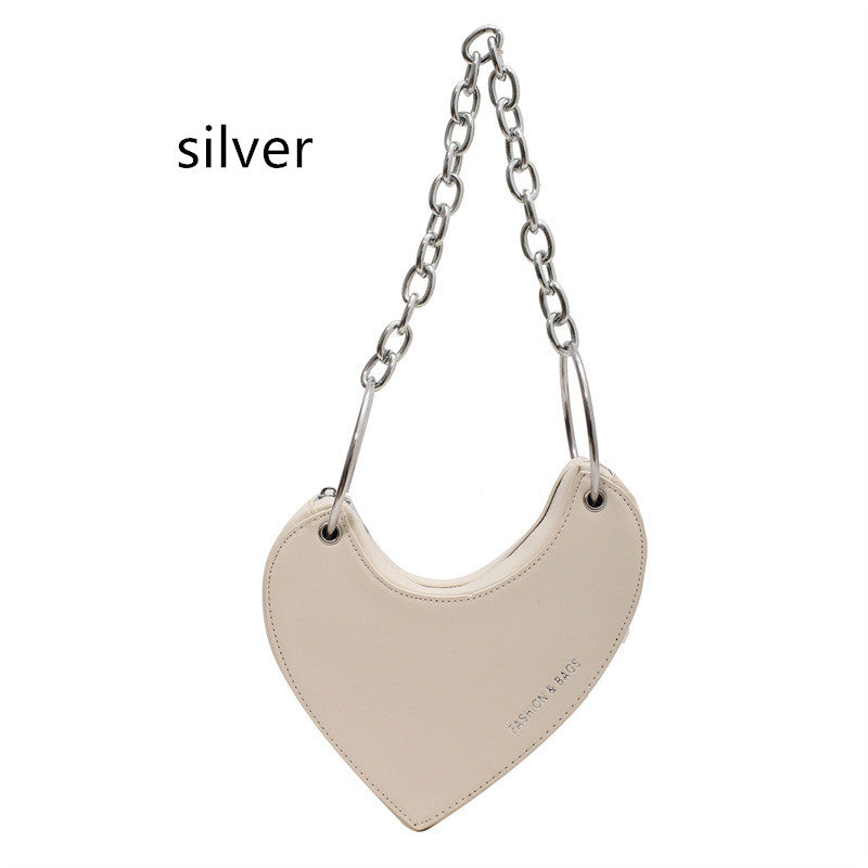 Fashion Snake Pattern Small Square Bag Personality Chain