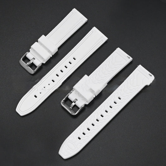 match 20mm Mercury Moon Two-color Silicone Strap