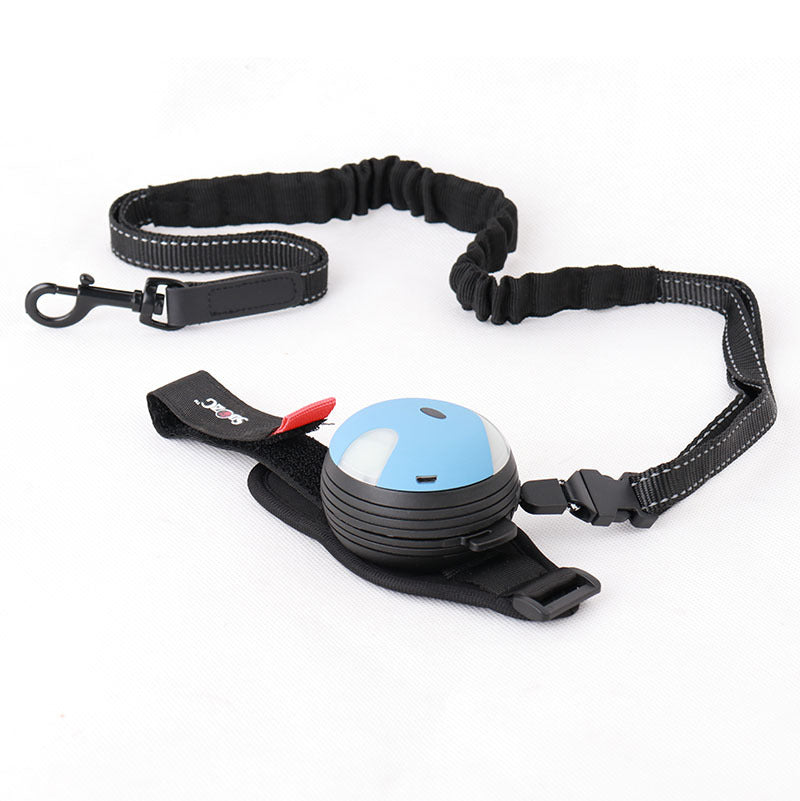 Automatic retractable hauling rope