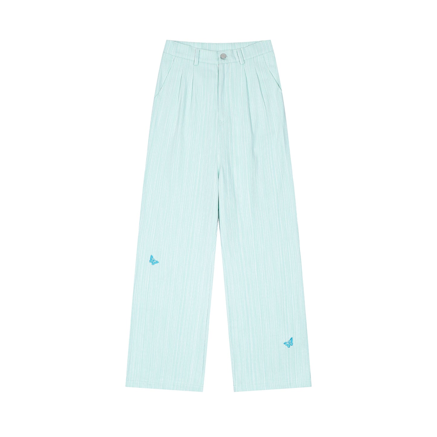 American Retro Hot Girl Embroidery All-matching Casual Trousers