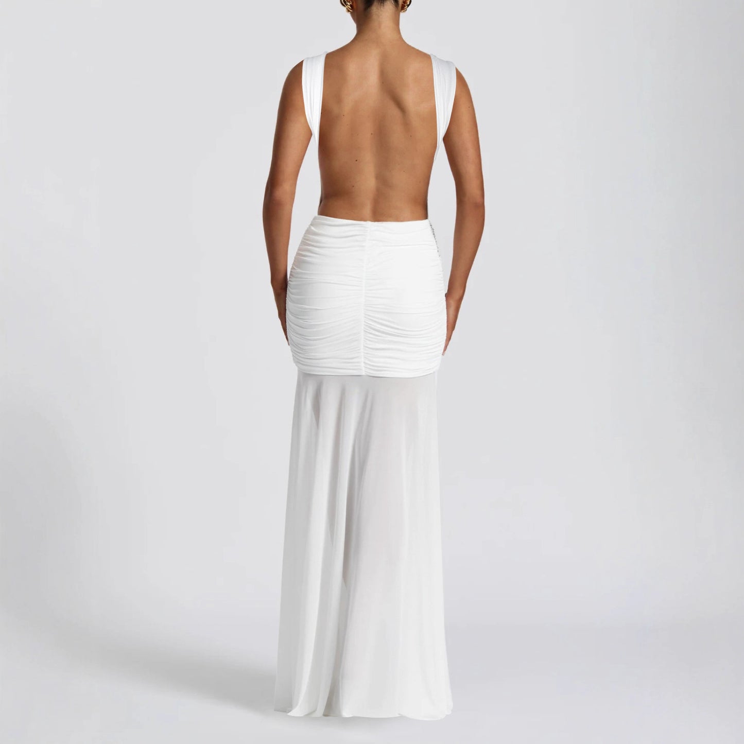 New, Alluringly Seductive Mermaid Maxi Dress