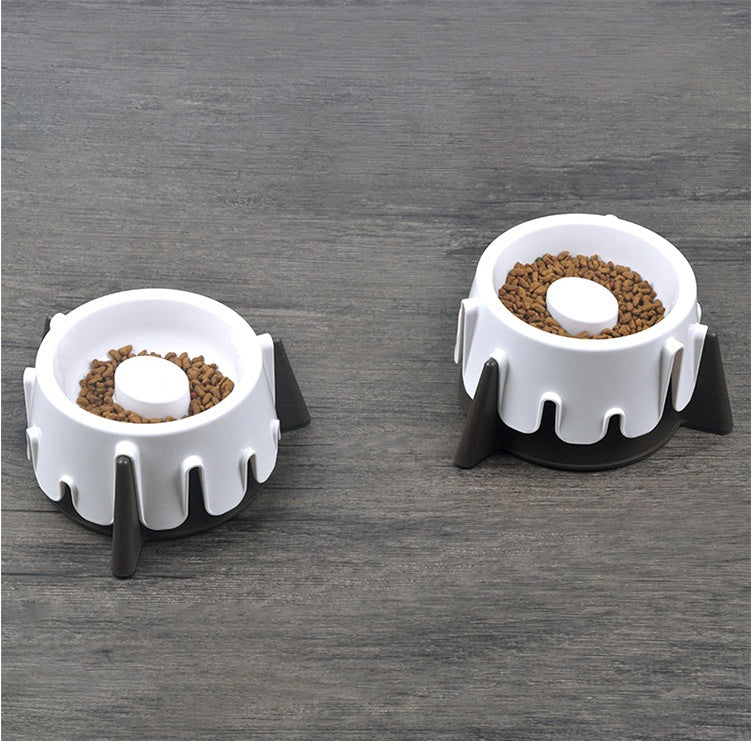 Wet and dry pet bowl