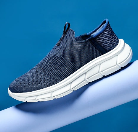 Flyknit Breathable And Comfortable Couple Style One Step Casual Sports Shoes Large