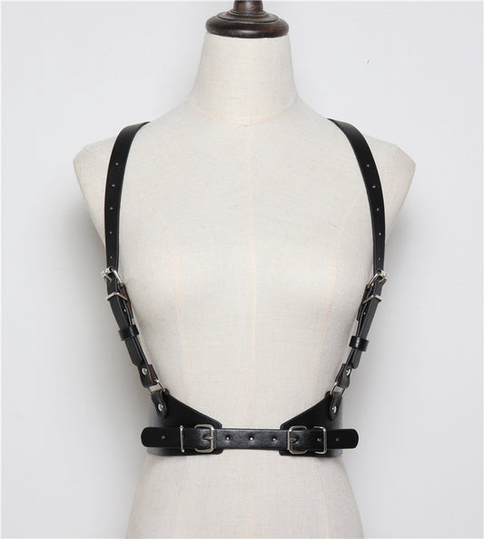 Joker pin buckle PU leather strap