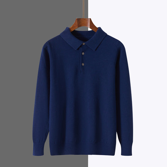 Mens Stylish Casual Pullover Knit Sweater